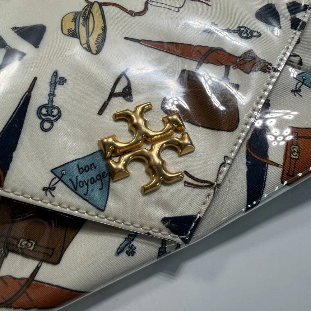 Tory Burch Clutch Purse & Sleep Mask NEW